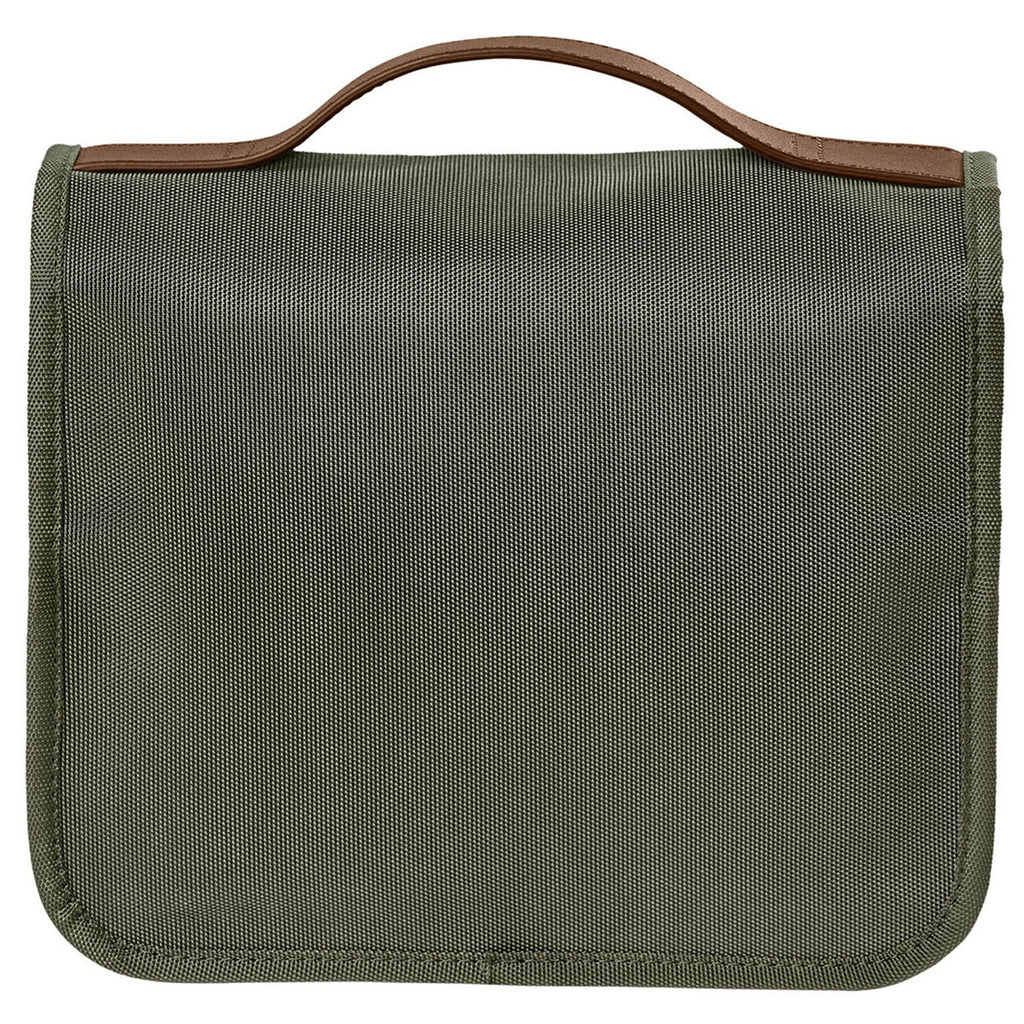 Brooks Brothers Noble Green Oxford Small Travel Bag