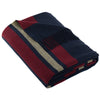 Brooks Brothers Navy Blazer/ Ruby Wine/ Camel Heritage Blanket