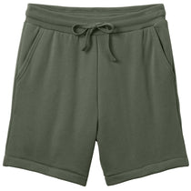 Bella + Canvas Unisex Military Green Sponge Fleece Sweatshort