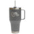 Best Promotions USA Grey 40 oz Mega Tumbler with Handle