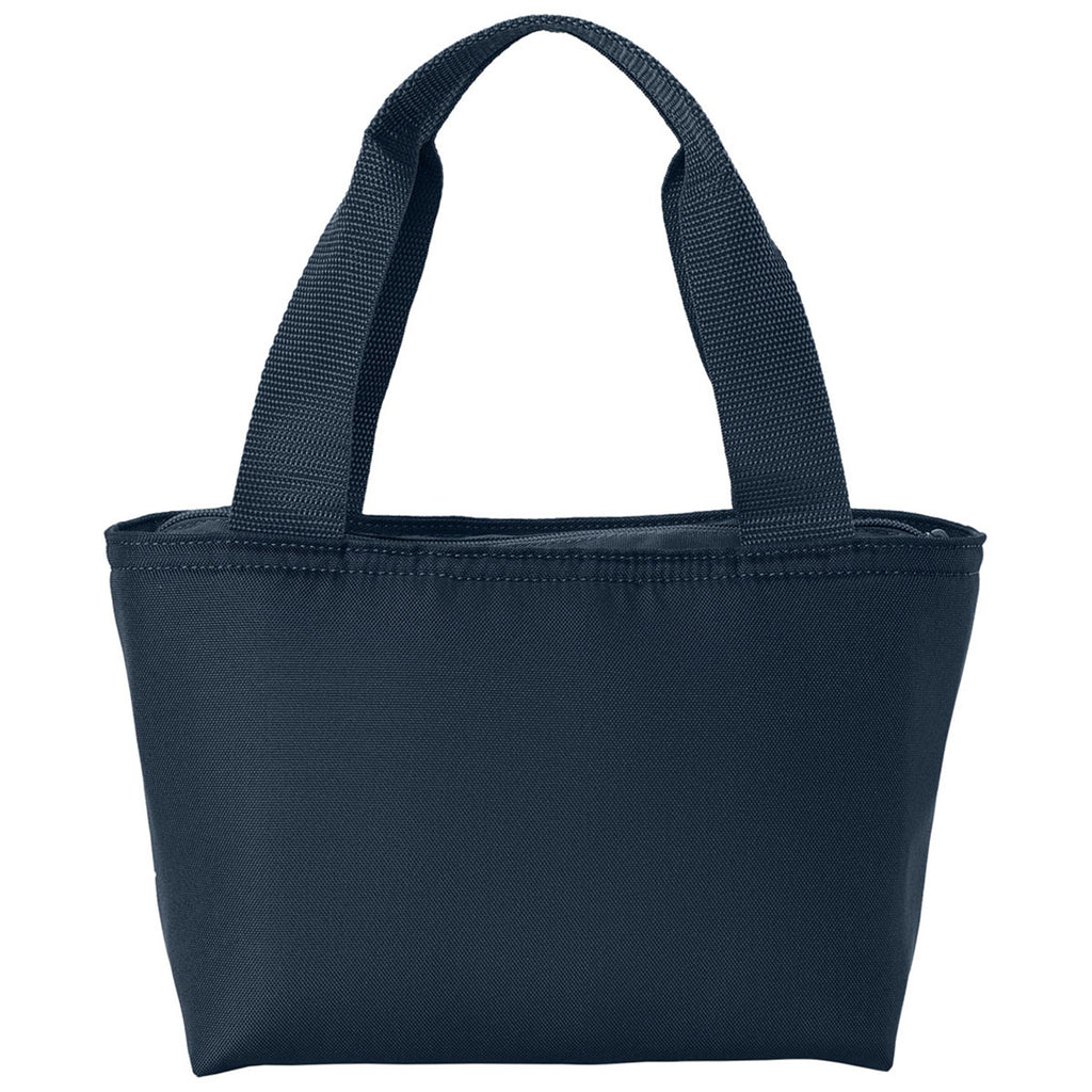 Port Authority River Blue Navy Insulated Lunch Tote
