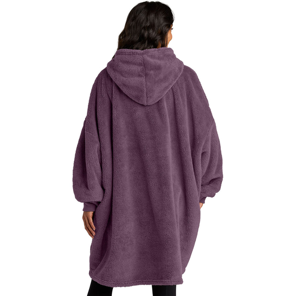 Port Authority Deep Purple Mist Plush Poncho