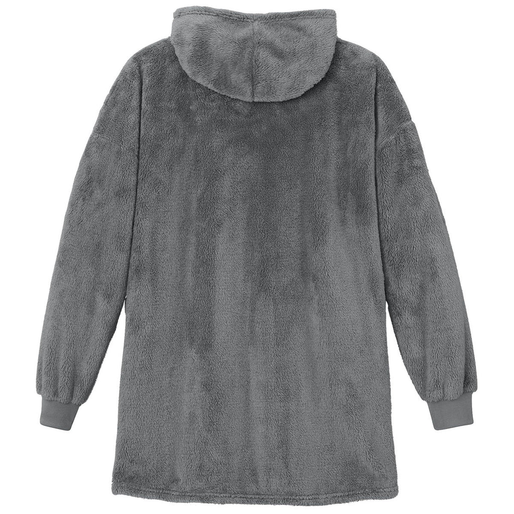 Port Authority Smoke Grey Plush Poncho