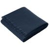 Port Authority River Blue Navy Waffle Throw