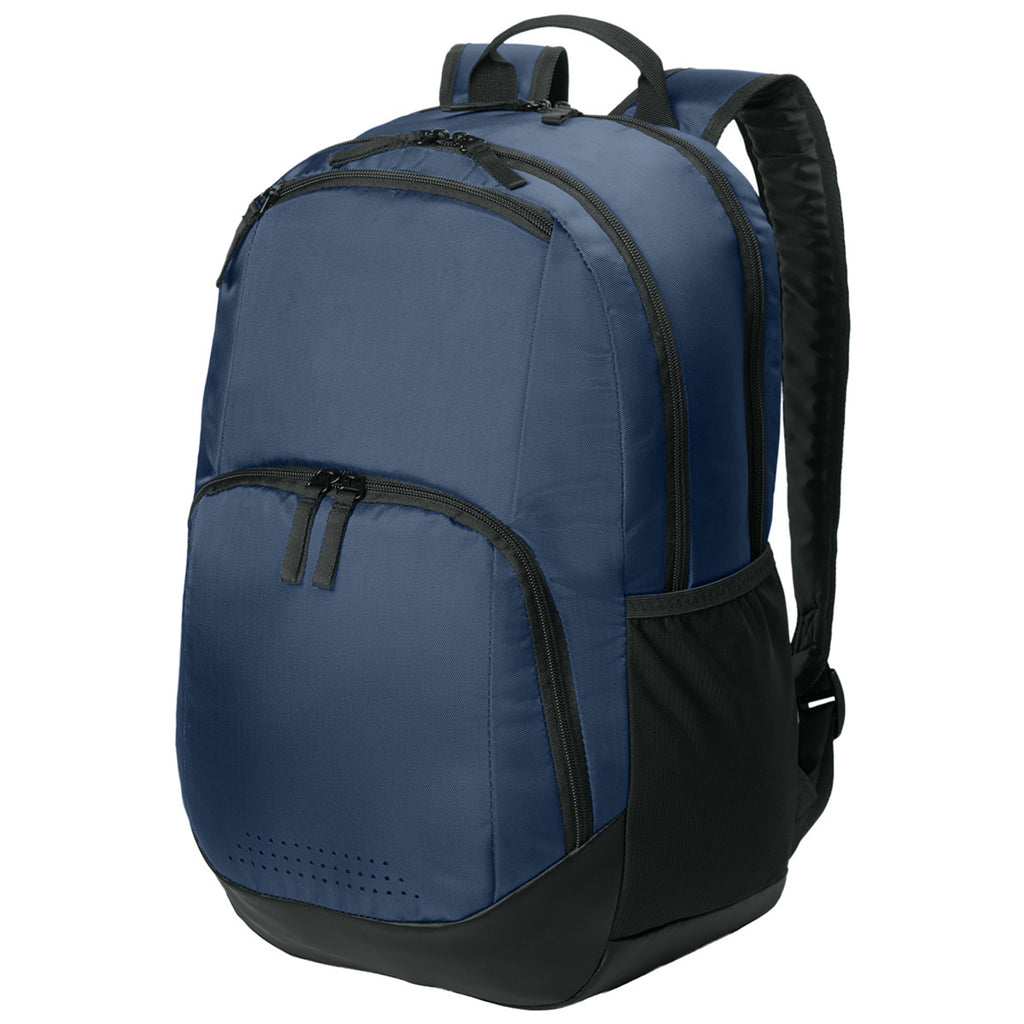 Sport-Tek True Navy Rec Backpack