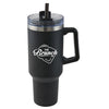 Best Promotions USA Black Frosty 40 Oz Tumbler