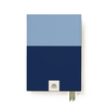 Papier Blue/Navy Colorblock Daily Planner