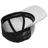 Port Authority Heather Silver/BlackFlexfit 110 Mesh Cap