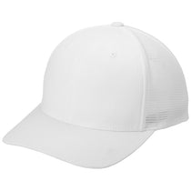 Port Authority White/WhiteFlexfit 110 Mesh Cap