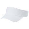 Port Authority White Poly Visor