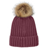 Port Authority Rosewood Faux Fur Pom Beanie