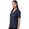 Core 365 Women's Classic Navy Resolve CVC Performance Pique Polo