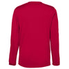 Core 365 Unisex Classic Red Capital Long Sleeve Performance T-Shirt