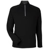 Core 365 Men's Black/Carbon Origin Performance Pique Quarter Zip