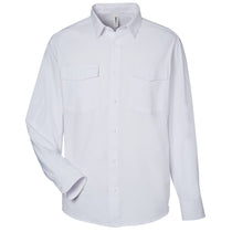 Core 365 Men's White Ultra UVP Marina Shirt