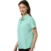 Core 365 Women's Sea Glass UltraUVP Shoreline Short Sleeve Staff Shirt