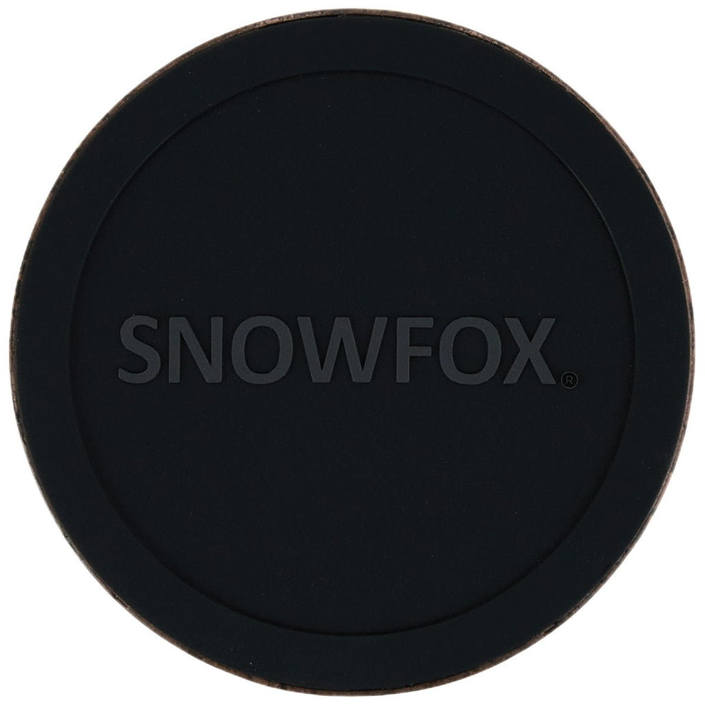 Snowfox Brown 8 oz. Double Wall Steel Stemmed Martini Glass