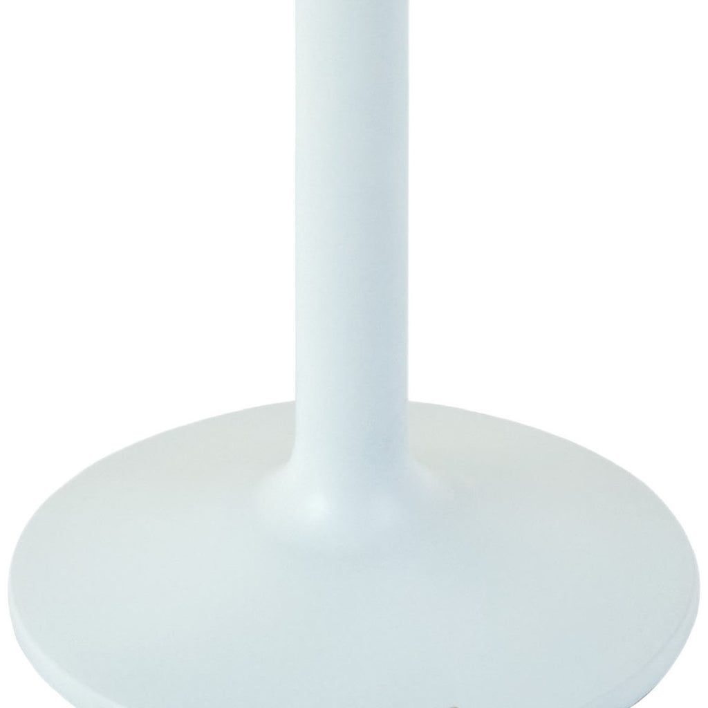 Snowfox White 8 oz. Double Wall Steel Stemmed Martini Glass
