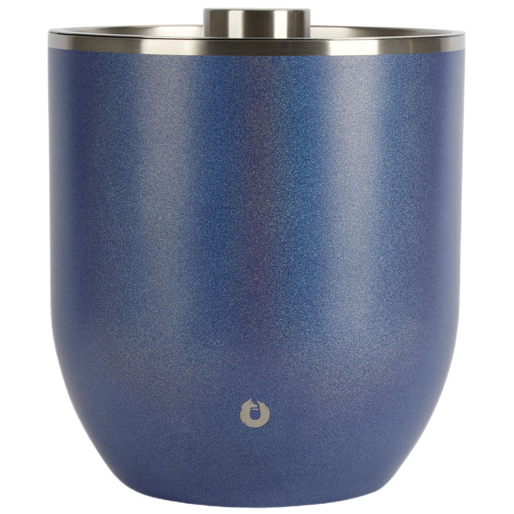 Snowfox Light Blue 3L Double Wall Stainless Steel, Vacuum Insulated Ice Bucket