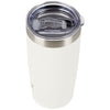 Hurley White 20 oz. Double Wall Stainless Steel Travel Tumbler