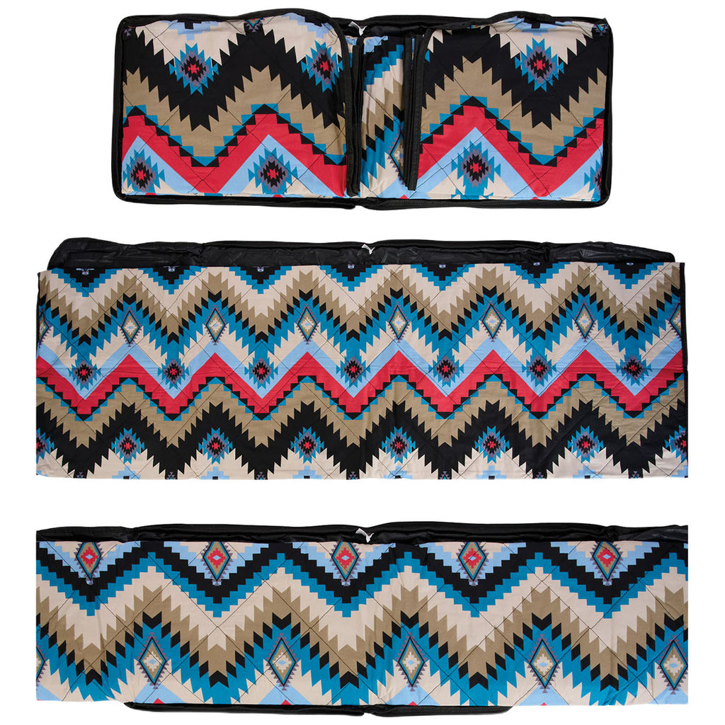 Hurley Multi-Colored Water Resistant Outdoor Packable Mat