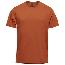 Stormtech Men's Rust Heather Equinox Short Sleeve Tee