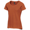 Stormtech Women's Rust Heather Equinox Short Sleeve Tee