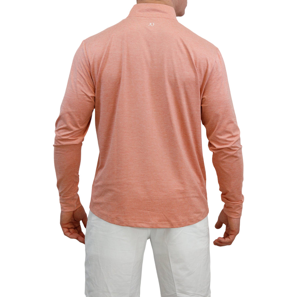 AndersonOrd Men's Burnt Salmon Heather Hightower Pullover