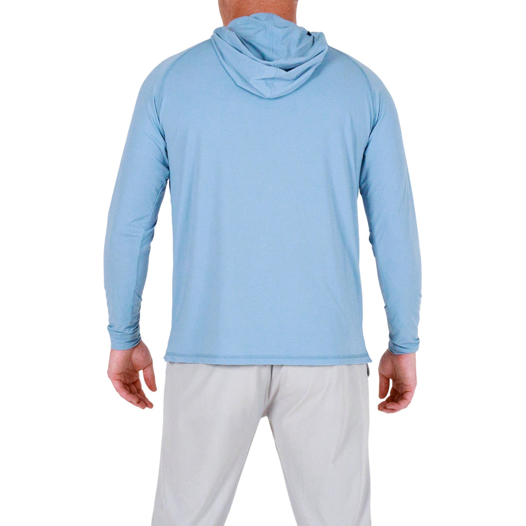 AndersonOrd Men's Blue Fog Heather Anguilla Hoodie