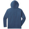 UNRL Men's Cavern Blue Crossover Half-Zip Hoodie