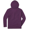 UNRL Men's Dark Plum Crossover Half-Zip Hoodie