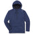 UNRL Men's Harbor Blue Crossover Half-Zip Hoodie