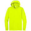 CornerStone Men's Safety Yellow Workwear Pro Long Sleeve Hooded Tee
