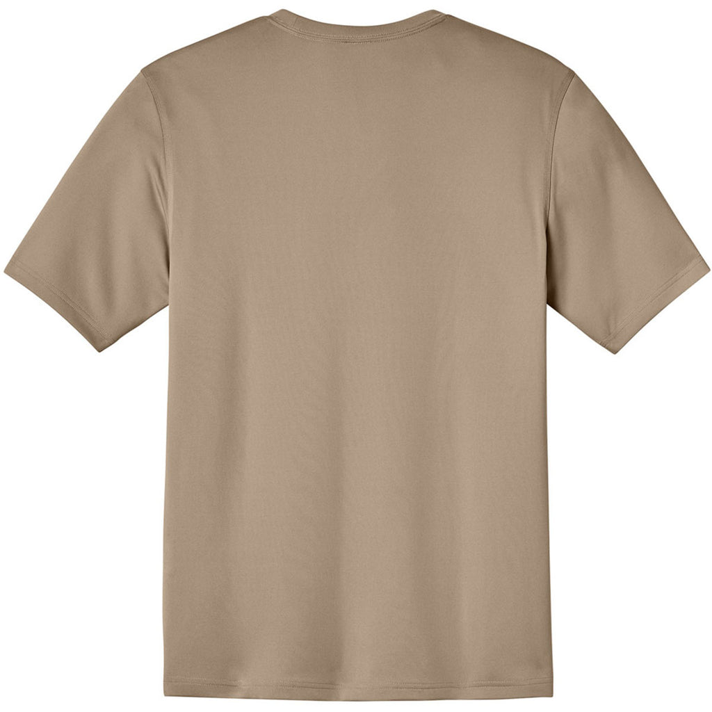 CornerStone Men's Silver Tan Workwear Pro Short Sleeve Pocket Tee