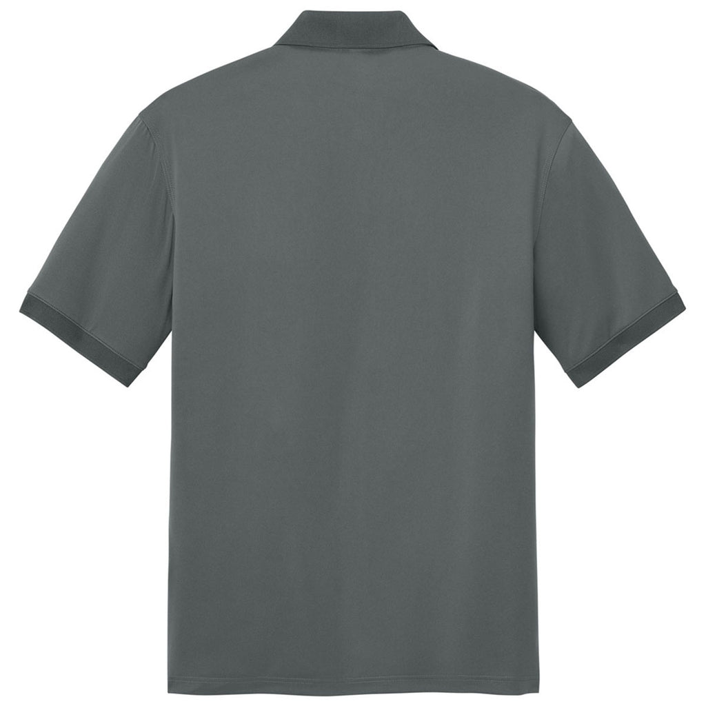 CornerStone Men's Metal Grey Workwear Pro Polo