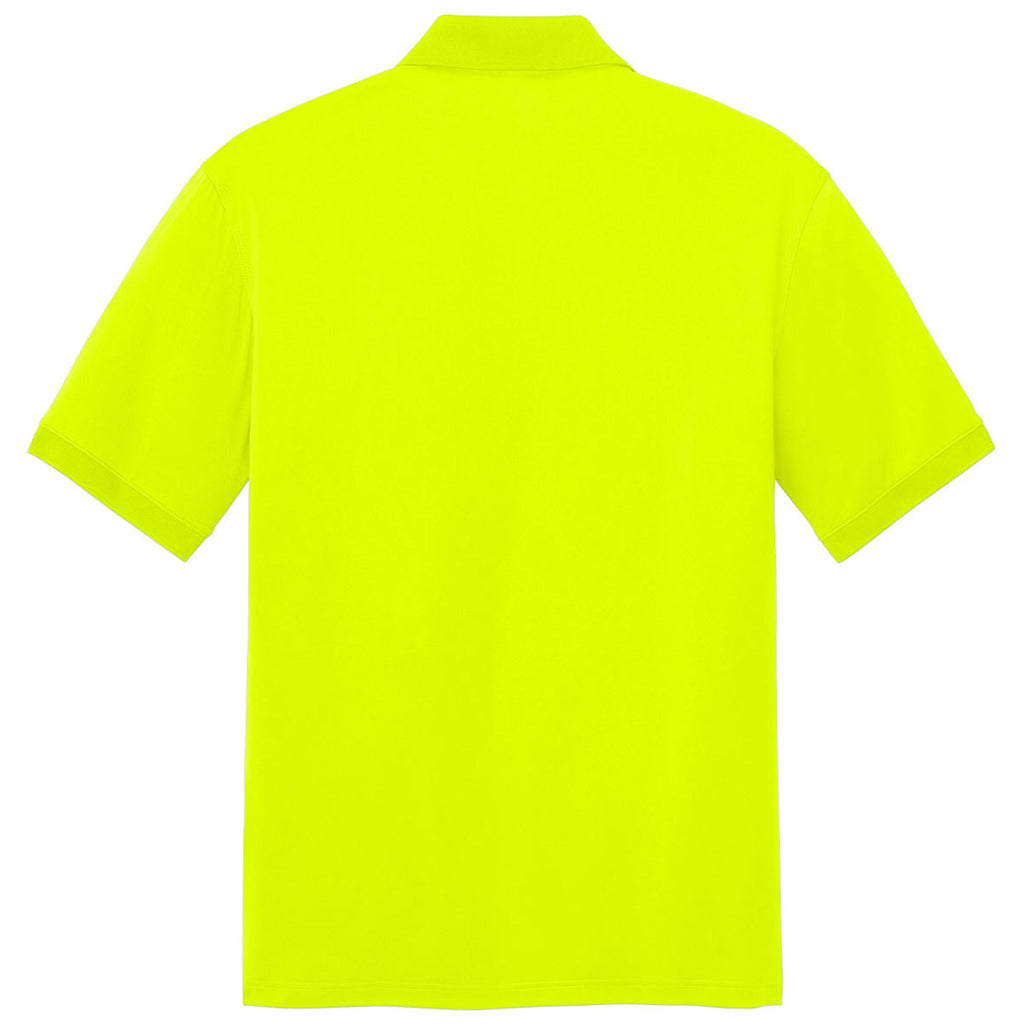 CornerStone Men's Safety Yellow Workwear Pro Polo
