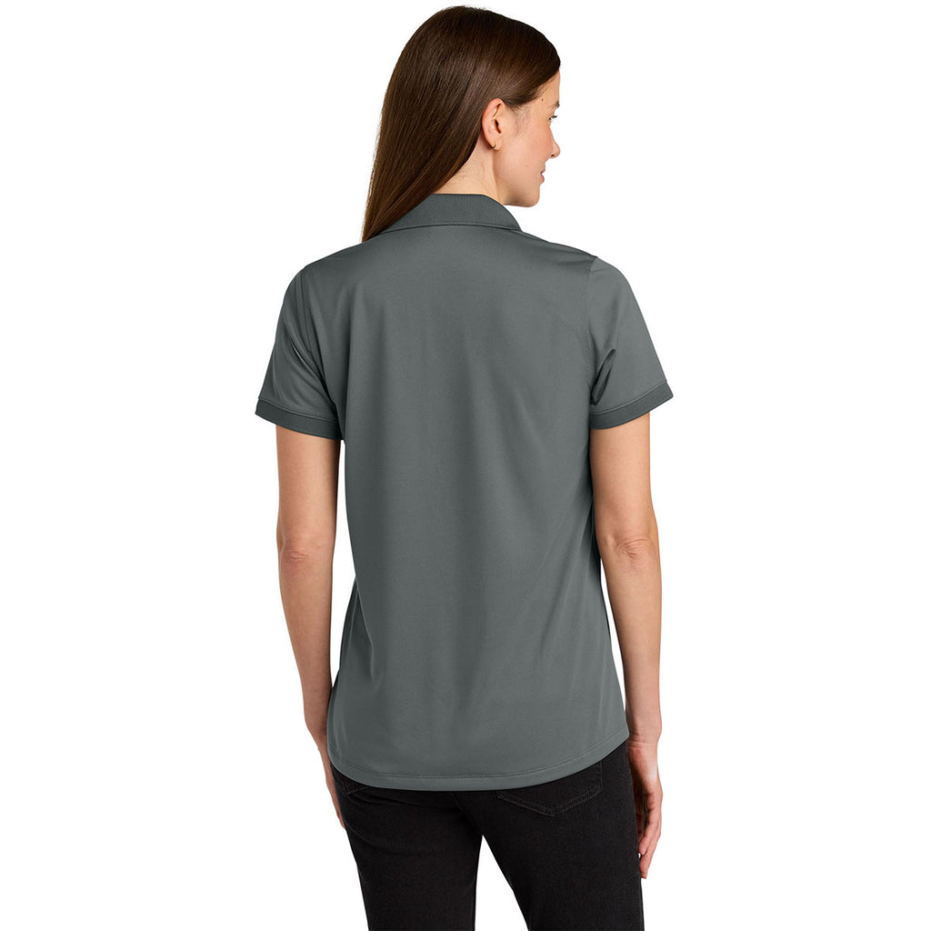 CornerStone Women's Metal Grey Workwear Pro Polo