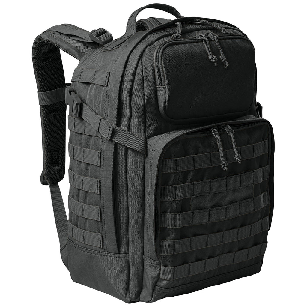 CornerStone Black Large Tactical Backpack