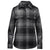 Stormtech Women's Carbon/Black Highland Plaid Shacket