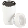 TOPL White 12 oz. Double Wall, Recycled Stainless Steel 360° Tumbler