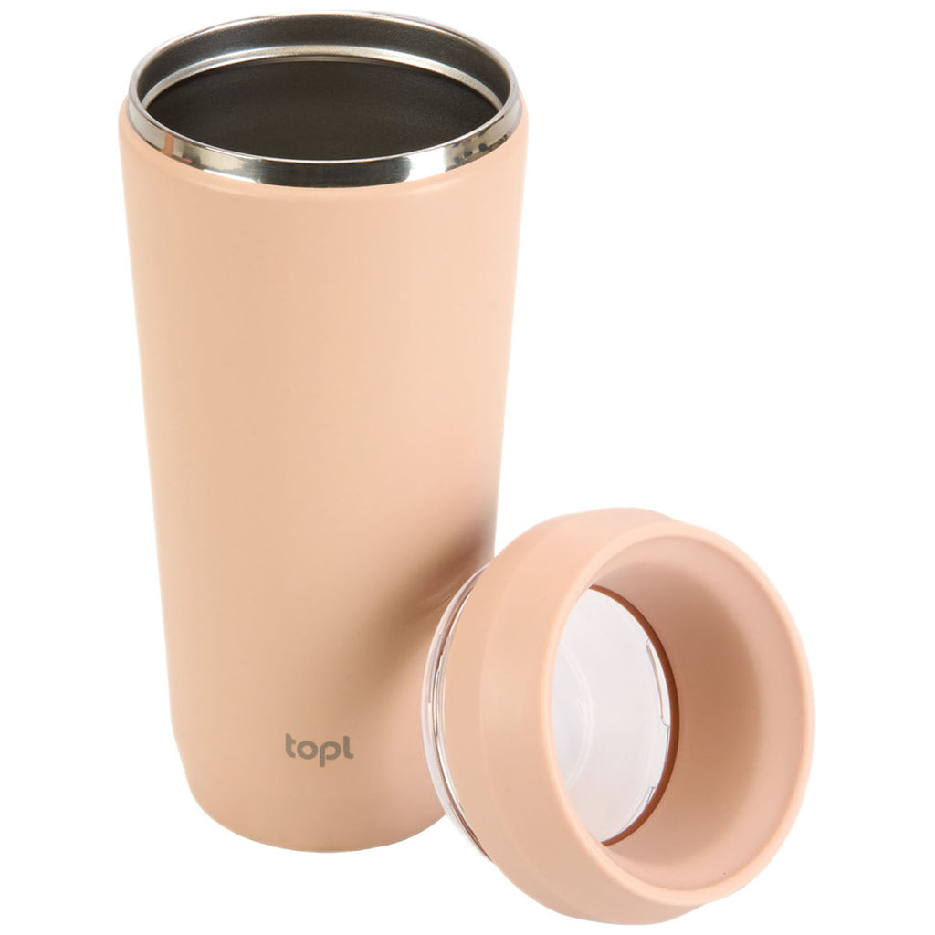 TOPL Khaki 16 oz. Double Wall, Recycled Stainless Steel 360° Tumbler