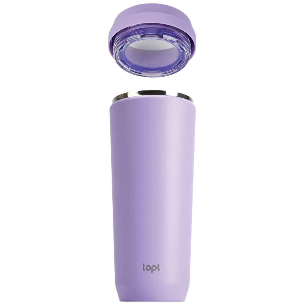 TOPL Purple 20 oz. Double Wall, Recycled Stainless Steel 360° Tumbler