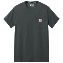 Carhartt Men's Carbon Heather Force Short Sleeve Pocket T-Shirt