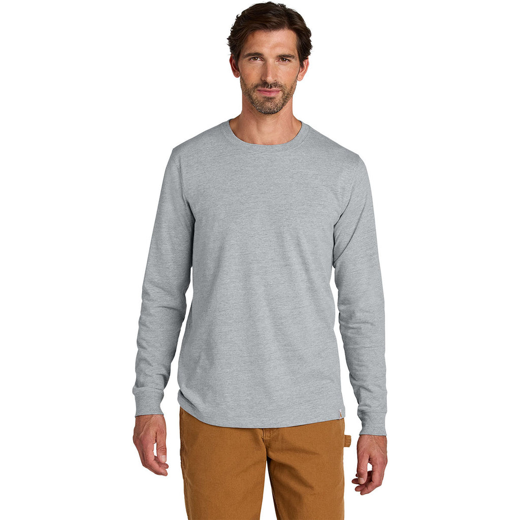 Carhartt Men's Heather Grey Long Sleeve T-Shirt