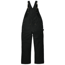 Carhartt Unisex Black Short Firm Duck Insulated Bib Overalls