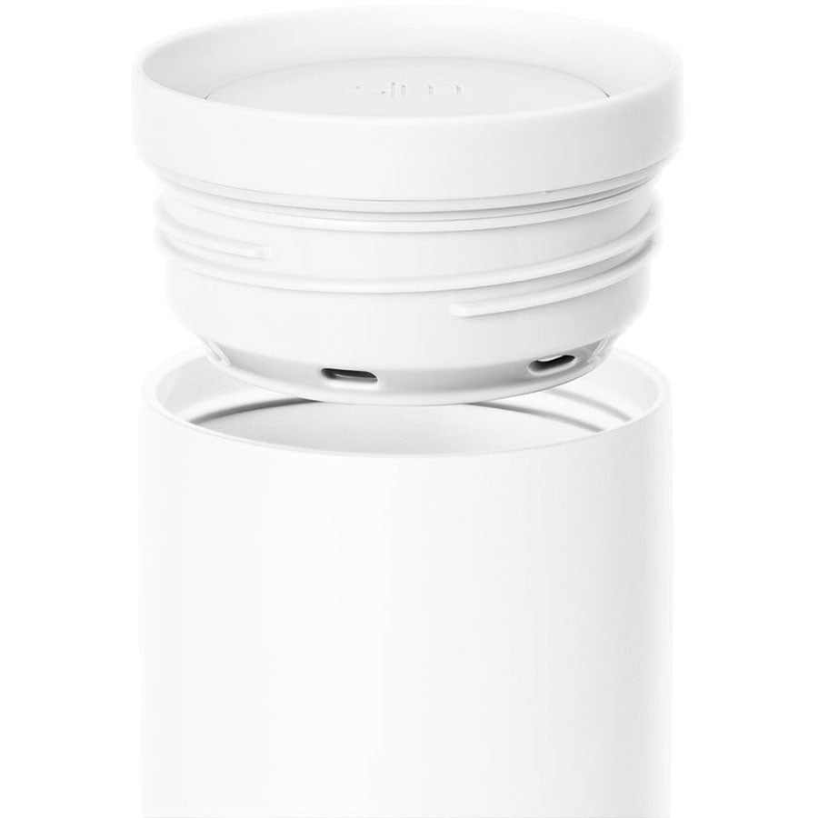 Simple Modern Winter White Voyager Tumbler - Signature - 12oz