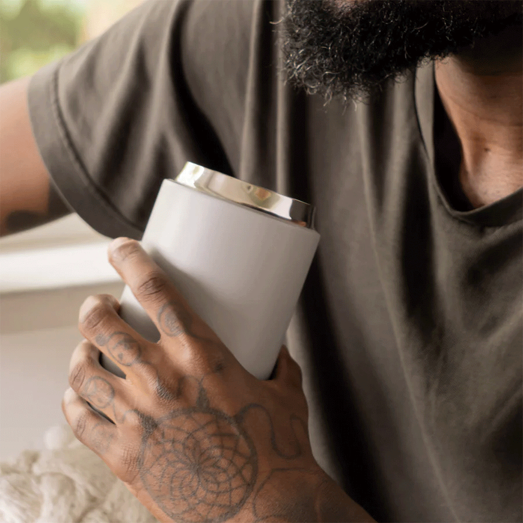 Fellow Matte Grey 16oz Carter Wide Mug