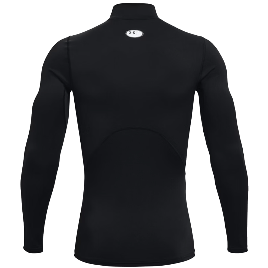 Under Armour Men's Black ColdGear Compression Mock Long Sleeve