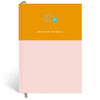 Papier Pink/Mustard Colorblock Travel Journal