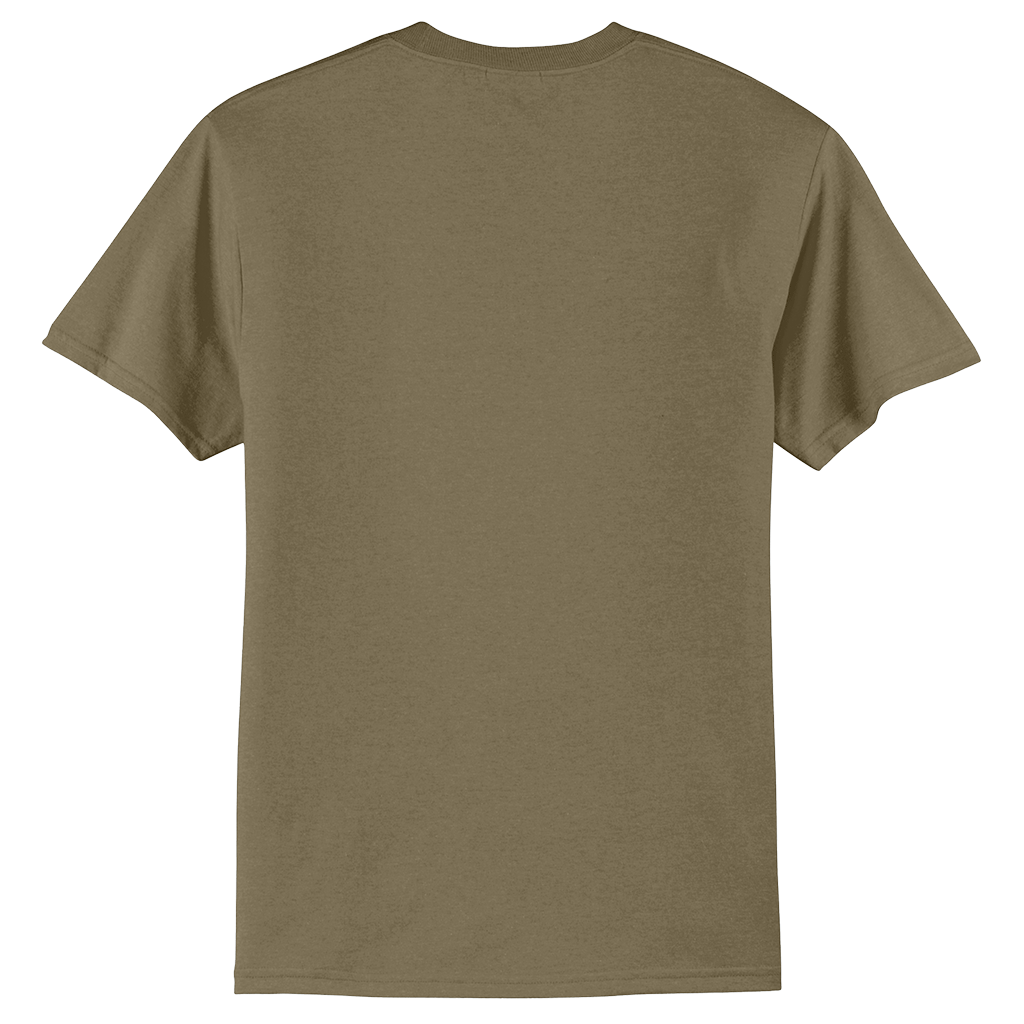 Port & Company Men's Coyote Brown Core Blend Tee